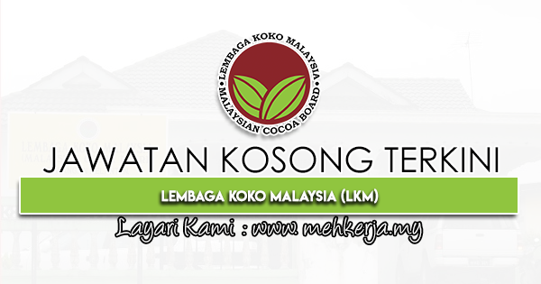 Lembaga koko malaysia jawatan kosong